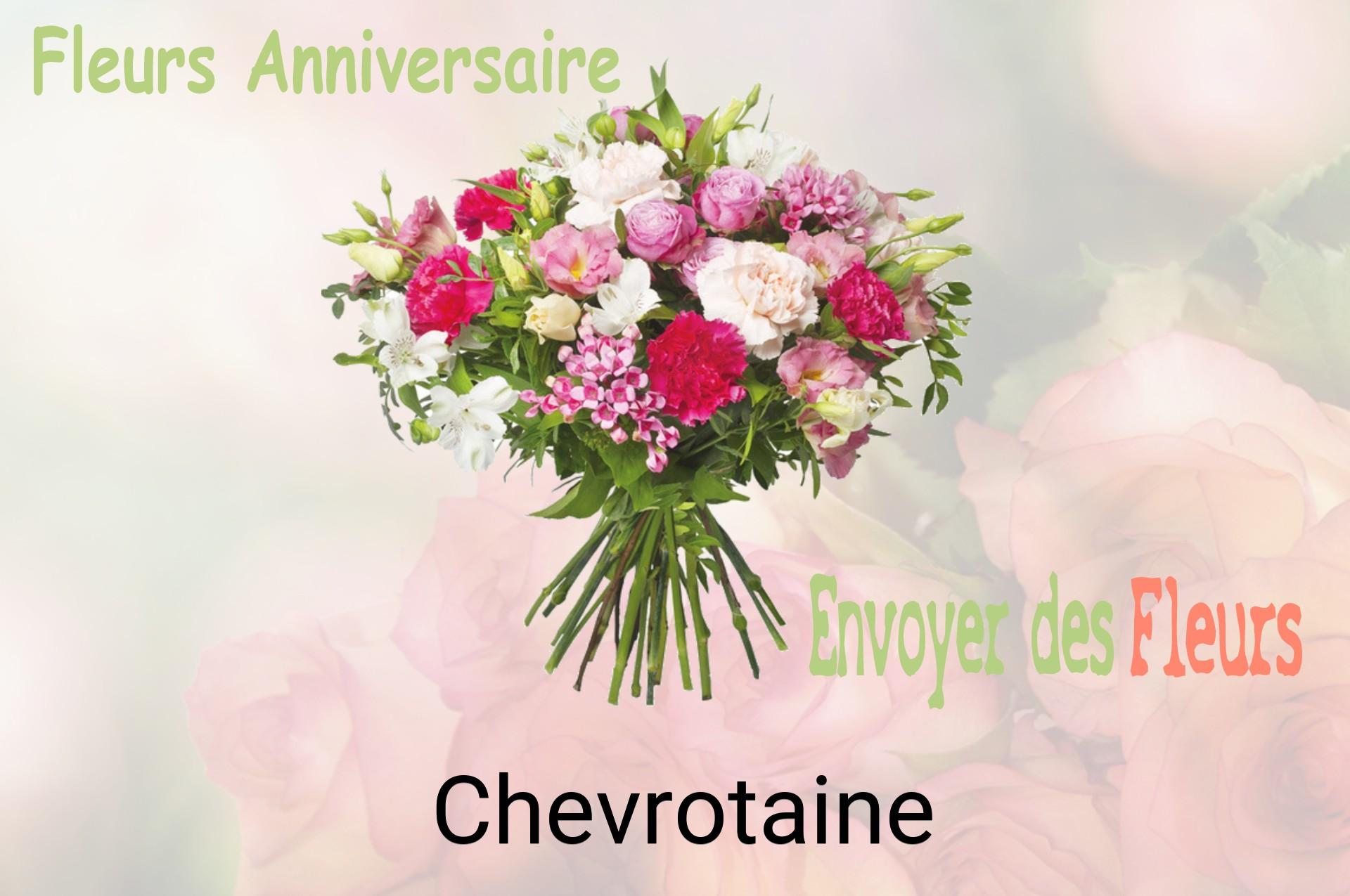 Bouquet de fleurs d’anniversaire livré à Chevrotaine