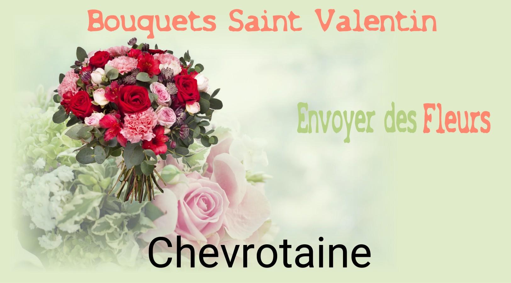 Roses de Saint-Valentin livrées à Chevrotaine